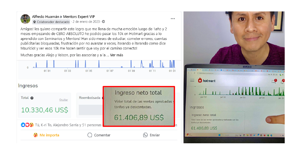 Testimonio de estudiante de Mentors Expert